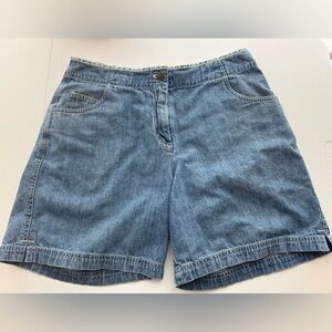 J Jill Denim Shorts Size 12